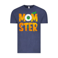 Vintage Denim womens momster tshirt halloween scary costume mom t shirt Vintage Tee - maiPhamDesign