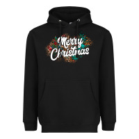 Merry Christmas Heavyweight Hoodie | Teevron