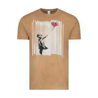 Vintage Camel banksy balloon girl cute Vintage Tee - maiPhamDesign