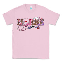 Bubblegum Pink valentine's day nurse Classic Tee - RanaPortraitStore