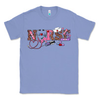 Colony Blue valentine's day nurse Classic Tee - RanaPortraitStore