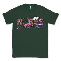 Sports Green valentine's day nurse Classic Tee - RanaPortraitStore