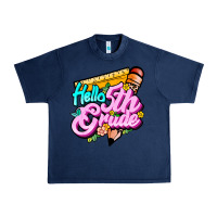 Navy hello 5th grade Urban Heavy Tee - JahusDesignShop