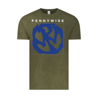 Vintage Olive horror pennywise movie Vintage Tee - maiPhamDesign