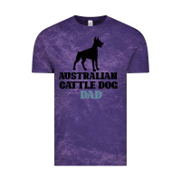 Cloud Purple Australian Cattle Dog Vintage Tee - Bettercallsaul