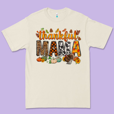Thankful Mama Bbs Premium Tee Designed By Bundleandbundleshop