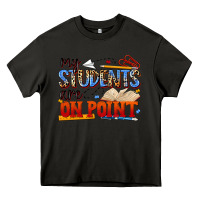 Asphalt my students are on point Heavy Core Tee - NancyCooperArtShop