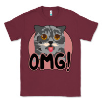 Burgundy omg cat Classic Tee - Bettercallsaul