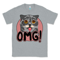 Heather Grey omg cat Classic Tee - Bettercallsaul