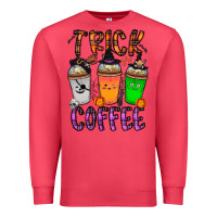 Cardinal trick or coffee Premium Sweatshirt - CowhideDigitalArt