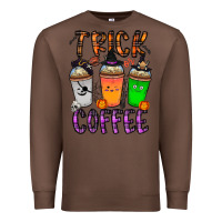 Chestnut trick or coffee Premium Sweatshirt - CowhideDigitalArt