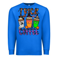 True Royal trick or coffee Premium Sweatshirt - CowhideDigitalArt