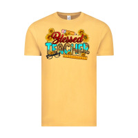Vintage Mustard blessed teacher Vintage Tee - RanaPortraitStore