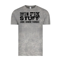 Cloud Rock that's what i do i fix stuff and i know things funny Vintage Tee - maiPhamDesign