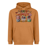 Meerkat Merry Christmas Heavyweight Hoodie - CowhideDigitalArt