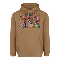 Toasted Coconut Merry Christmas Heavyweight Hoodie - CowhideDigitalArt