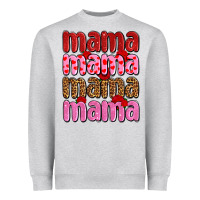 Heather Grey valentines day mama olivia Heavyweight Sweatshirt - OliviaCreatesArt