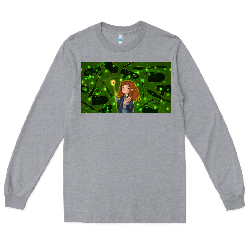 Wizard Girl And Cat Long Sleeve Tee by TumblerDesignByShophia | Teevron