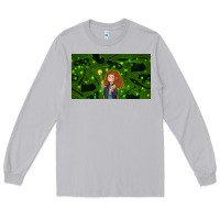 Moon Dust wizard girl and cat Long Sleeve Tee - TumblerDesignByShophia