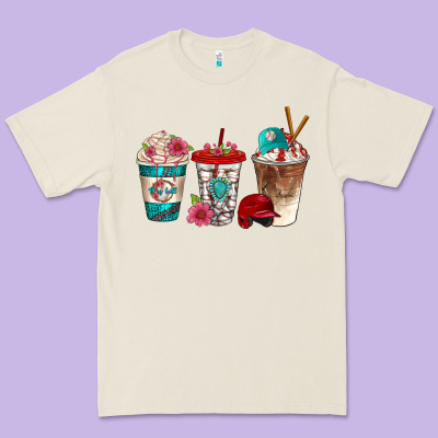 Western Baseball Coffee Cups Bbs Premium Tee Designed By Bundleandbundleshop