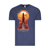 Vintage Denim Retro Animation  Novel Art Characters Poster Vintage Tee - maiPhamDesign
