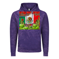 Cloud Purple Mexican Flag Vintage Hoodie - texasbilliewilder