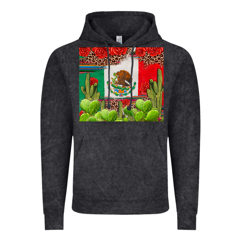 Mexican Flag Vintage Hoodie by texasbilliewilder | Teevron