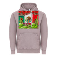 Vintage Zinc Mexican Flag Vintage Hoodie - texasbilliewilder