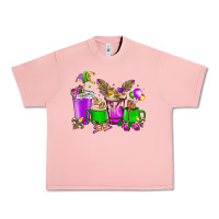 Salmon Mardi Gras coffee cups Urban Heavy Tee - NancyCooperArtShop