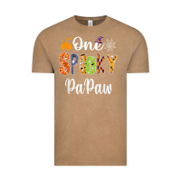 Vintage Coffee grandpa family halloween matching shirts, one spooky papaw t shirt Vintage Tee - maiPhamDesign