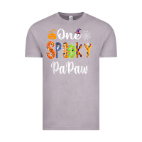 Vintage Zinc grandpa family halloween matching shirts, one spooky papaw t shirt Vintage Tee - maiPhamDesign
