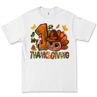 White my first thanksgiving with turkey bbs Premium Tee - BundleAndBundleShop