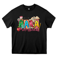 Black para professional Heavy Core Tee - NancyCooperArtShop