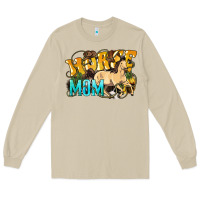 Mushroom Horse Mom Rope Long Sleeve Tee - HowdyJamesFarm