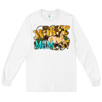 White Horse Mom Rope Long Sleeve Tee - HowdyJamesFarm