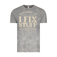 Cloud Rock that's what i do i fix stuff and i know things funny saying t shirt Vintage Tee - maiPhamDesign