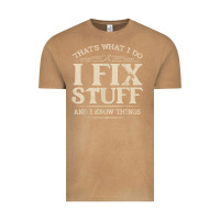 Vintage Camel that's what i do i fix stuff and i know things funny saying t shirt Vintage Tee - maiPhamDesign