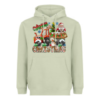 Merry Christmas  Tractor Heavyweight Hoodie | Teevron