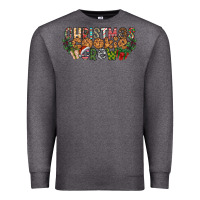 Charcoal Heather christmas cookie crew Premium Sweatshirt - CowhideDigitalArt