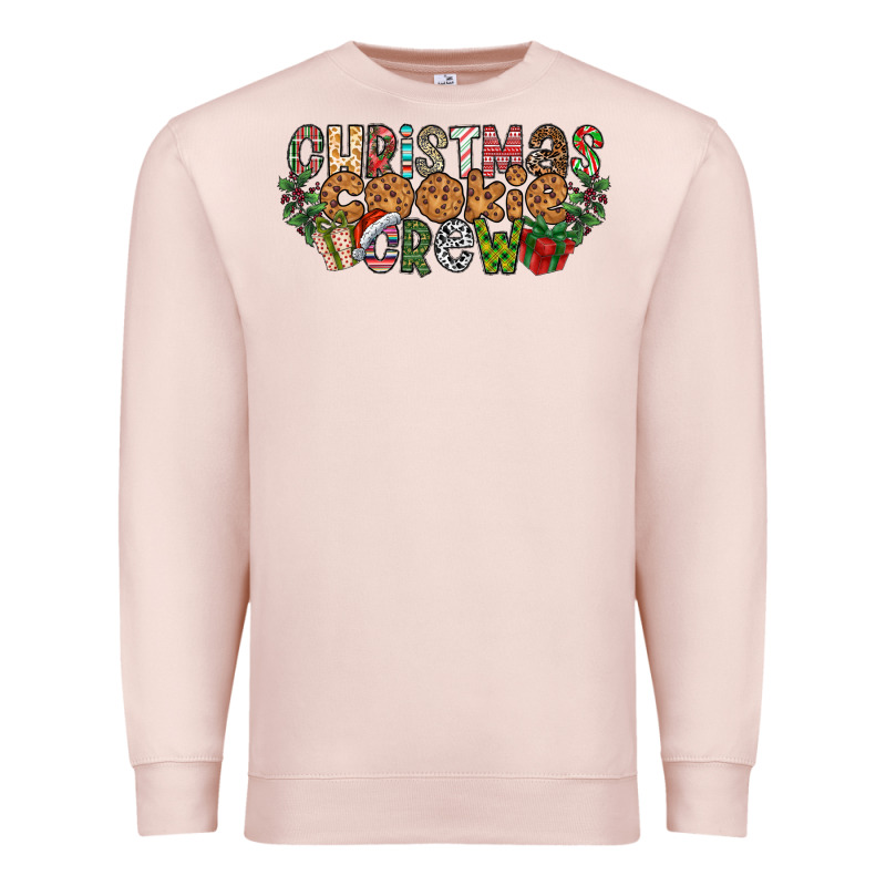 Christmas Cookie Crew Premium Sweatshirt by CowhideDigitalArt | Teevron