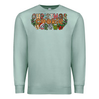 Seafoam christmas cookie crew Premium Sweatshirt - CowhideDigitalArt