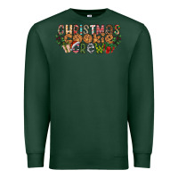 Sports Green christmas cookie crew Premium Sweatshirt - CowhideDigitalArt