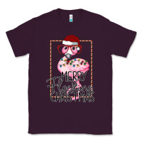 Plum Merry Flock Christmas Flamingo Christmas Classic Tee - Bettercallsaul