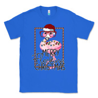 True Royal Merry Flock Christmas Flamingo Christmas Classic Tee - Bettercallsaul