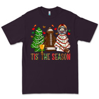 Plum tis' the season american football christmas cakes bbs Premium Tee - BundleAndBundleShop