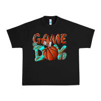 Black Game day leopard basketball Urban Heavy Tee - NancyCooperArtShop