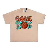 Burro Game day leopard basketball Urban Heavy Tee - NancyCooperArtShop