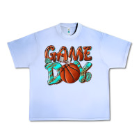 Grape Ice Game day leopard basketball Urban Heavy Tee - NancyCooperArtShop