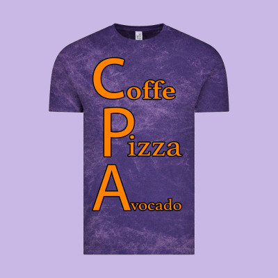 Coffe Pizza Avocado Vintage Tee Designed By Bettercallsaul