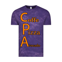 Cloud Purple coffe pizza avocado Vintage Tee - Bettercallsaul